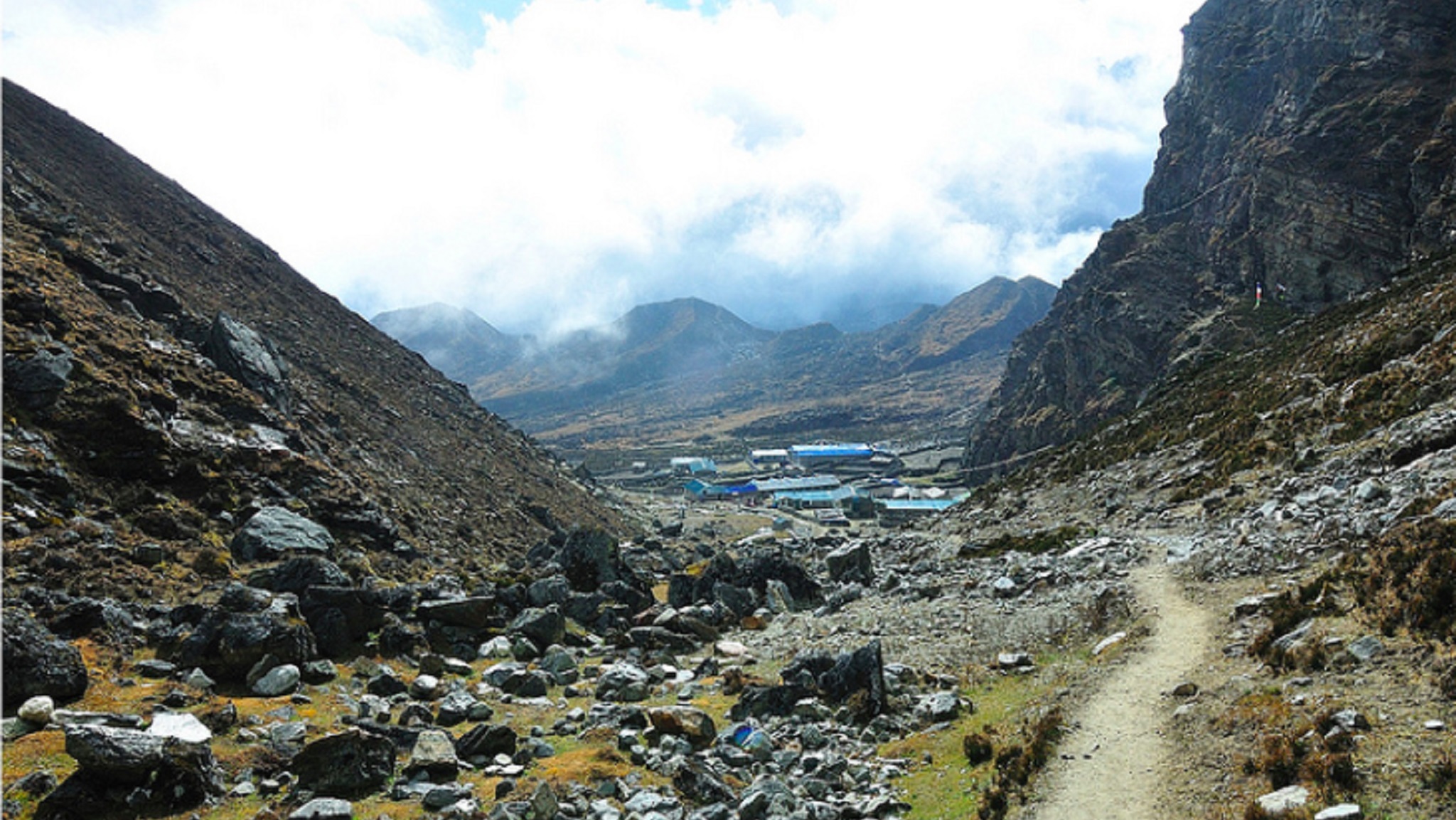 DAY11 Dzongla-Chola Pass5330m-Tangnag4700m(健行約7⼩hr)